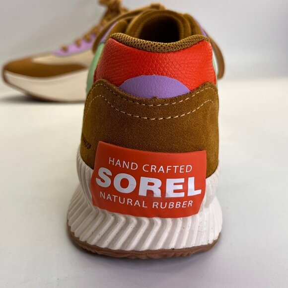 Sorel Ona BLVD Classic Size 7.5 Waterproof Multicolor Leather Suede Sneakers - Picture 8 of 15